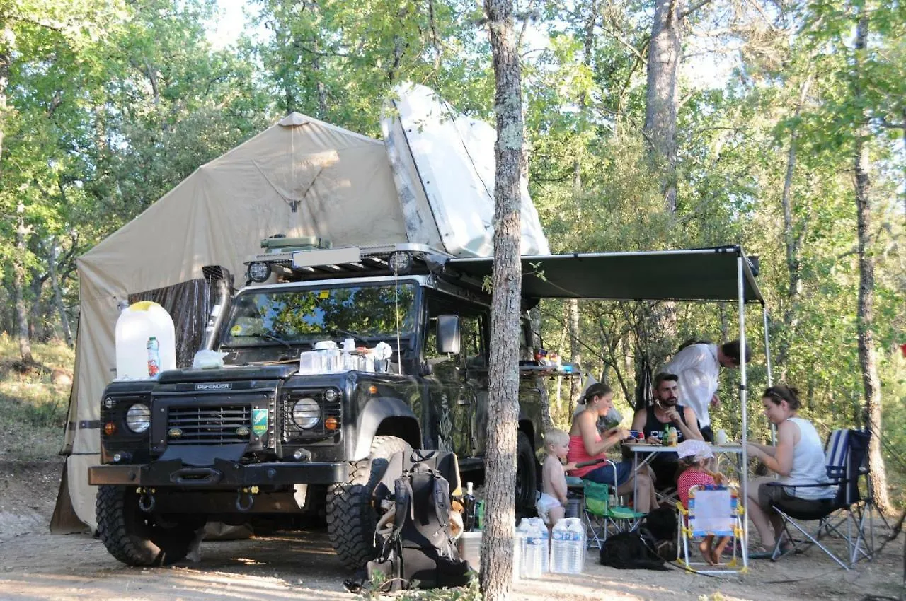 Camping le Colorado Rustrel Francia